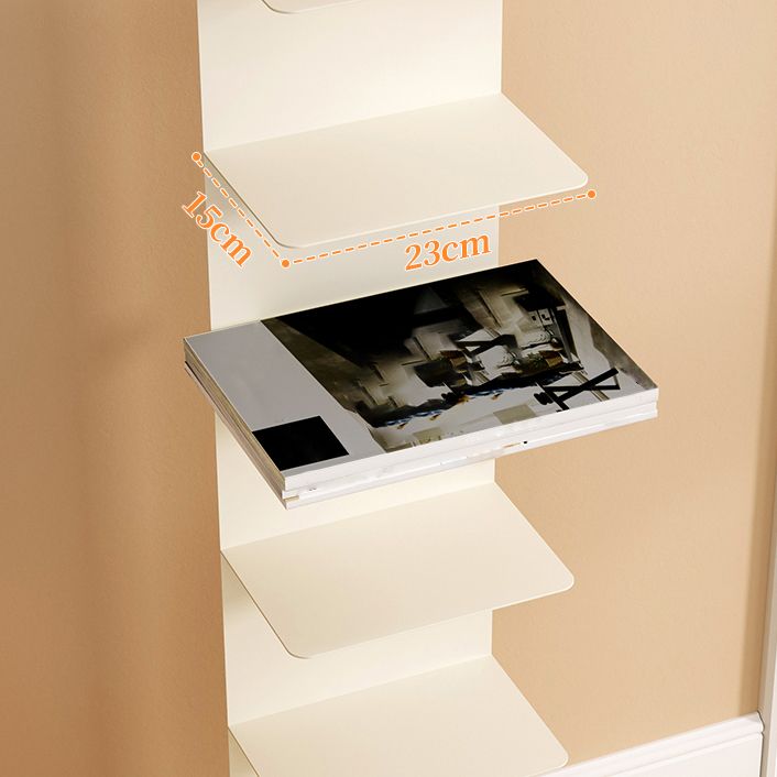 13.19"W Bookshelf Contemporary Style Invisible Bookcase for Home Office Clearhalo 'Bookcases' 'furn' 'furn_bookcases' 'Furniture' 'furniture_bookcases' 'Office Furniture' 1200x1200_49feadb3-c162-42f5-9c20-e10c61754fdd