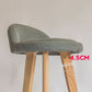 Modern Armless Backrest Counter Stool Wood Milk Tea Shop Bar Stool with Cushion and Pedal Clearhalo 'Bar Furniture' 'Bar Stools' 'bar_stools' 'furn' 'furn_bar_stools' 'furniture_bar_stools' 'Kitchen & Dining Furniture' 'kitchen&dining_furn' 'kitchen' 'kitchen_furn' Furniture' 1200x1200_49ff2a4e-9502-484c-9092-91620c4dcc70