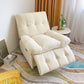Moderne en eigentijdse standaardrecliner schommelende corduroy recliner stoel