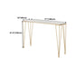 Glam Gold Iron Bar Dining Table White Stone Top Indoor Bistro Table with 4-Legs Pedestal Clearhalo 'Bar Furniture' 'Bar Tables' 'bar_tables' 'furn' 'furn_bar_tables' 'Furniture' 'furniture_bar_tables' 'Kitchen & Dining Furniture' 1200x1200_4a04dbea-5bfc-4797-9020-41ca150e9212