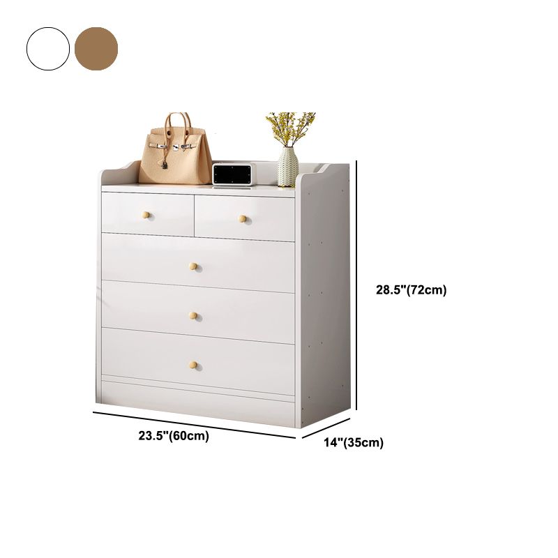 Contemporary Rectangle Manufactured Wood And Standard with Drawer Chest Clearhalo 'Cabinets & Chests' 'cabinets_chests' 'furn' 'furn_cabinets_chests' 'Furniture' 'Living Room Furniture' 1200x1200_4a06e587-111b-4782-b354-46228e3ea468