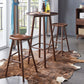Round Shape Wood Top Counter Table 4 Legs Industrial Bar Table for Dining Room Clearhalo 'Bar Furniture' 'Bar Tables' 'bar_tables' 'furn' 'furn_bar_tables' 'Furniture' 'furniture_bar_tables' 'Kitchen & Dining Furniture' 1200x1200_4a0791ed-57b6-41df-9e29-9d1264b9bbcb