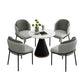 Round Dinette Table Traditional Luxury Dinner Room Table with Pedestal Base Clearhalo ' dining_table' 'Dining Tables & Seating' 'Dining Tables' 'furn' 'furn_dining_table' 'Furniture' 'furniture_dining_table' 'Kitchen & Dining Furniture' 'kitchen&dining_furn' 'kitchen' 'kitchen_dining_table' 1200x1200_4a0a1644-f488-49af-8a66-a851b98d3191