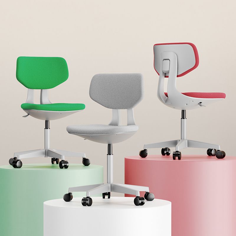 Modern Desk Chair Adjustable Seat Height Armless Office Chair with Wheels Clearhalo 'furn' 'furn_office_chair' 'Furniture' 'Office Chairs' 'Office Furniture' 'office_chair' 1200x1200_4a0c9afb-c3f0-4539-8ac5-a763e8da1f75