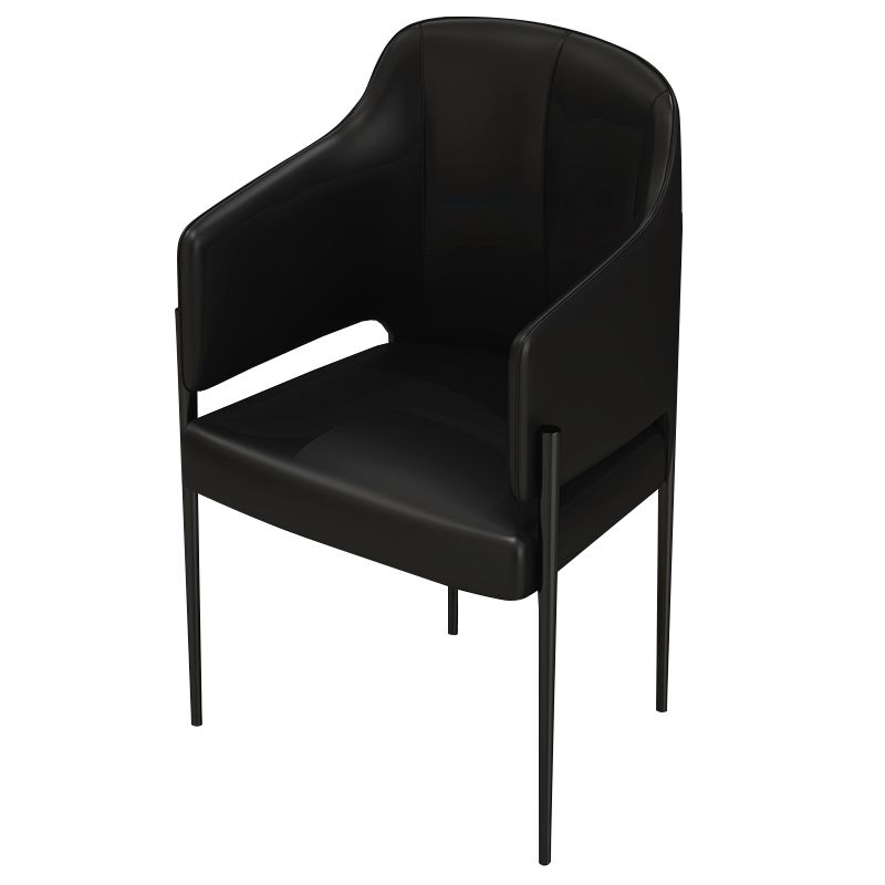 Glam Style 1/2/5 Pieces Dinette Set Rectangle Dinette Table with Dining Chair Clearhalo 'Dining Room Sets' 'Dining Tables & Seating' 'dining_room_set' 'furn' 'furn_dining_room_set' 'Furniture' 'furniture_dining_room_set' 'Kitchen & Dining Furniture' 'kitchen&dining_furn' 'kitchen' 1200x1200_4a0d0a76-bec7-4f50-bdb6-a2d05e79f602