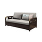 Métal contemporain Futon Sleeper Sofa Back Futon and Mattret