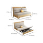 Wood Convertible Sofa Pillow Included Foldable Futon Sofa Bed