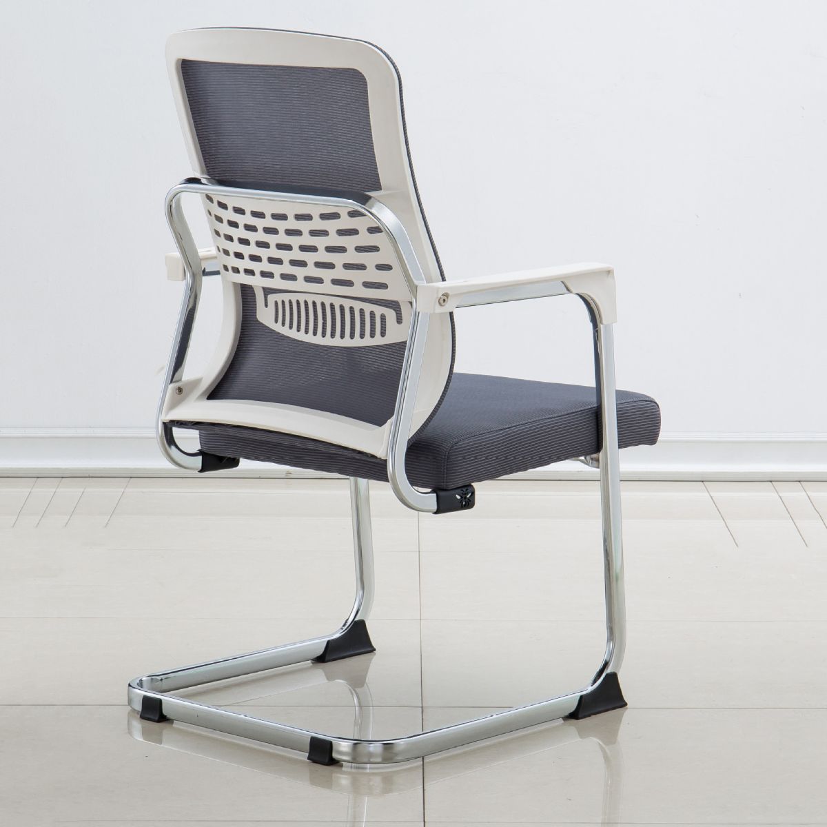 Gray Contemporary Arm Chair Breathable AirGrid Upholstered Desk Chair Clearhalo 'furn' 'furn_office_chair' 'Furniture' 'Office Chairs' 'Office Furniture' 'office_chair' 1200x1200_4a0f33ef-c841-44ff-b13b-da66158db924