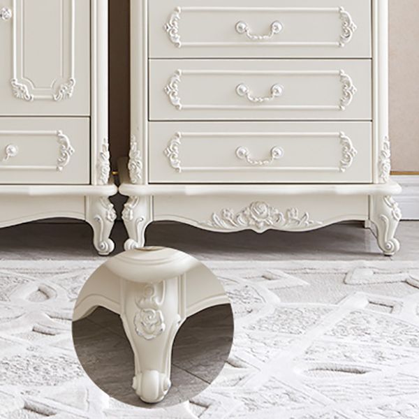 Modern de almacenamiento tocador de cofre cofre de madera con puertas