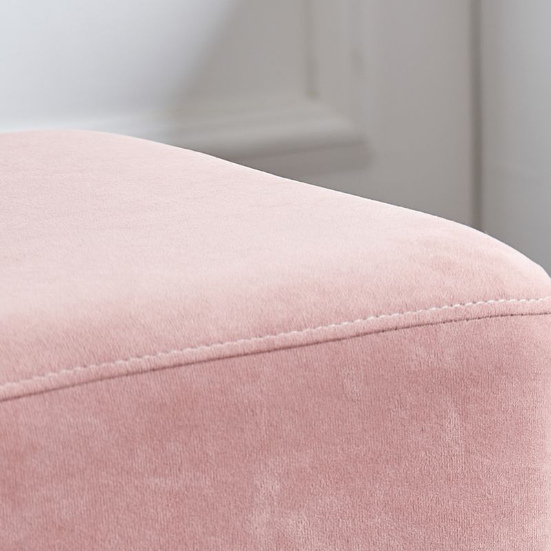 Colorblock Flannel Pouf Modern Simple Square Upholstered Ottoman Clearhalo 'furn' 'furn_ottomans_poufs' 'Furniture' 'Living Room Furniture' 'Ottomans & Poufs' 'ottomans_poufs' 1200x1200_4a13d824-03e1-4b31-b8c8-6fab60b1b70d