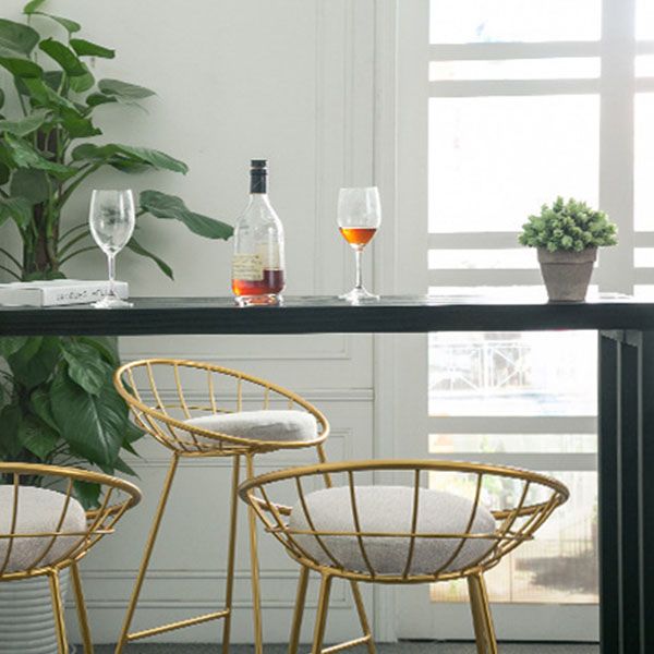 Industrial Table and Stool 1/4 Pieces Solid Wood Pub Table Set Clearhalo 'Bar Furniture' 'furn' 'furn_home_bar_bar_sets' 'Furniture' 'Home Bars & Bar Sets' 'home_bar_bar_sets' 'Kitchen & Dining Furniture' 1200x1200_4a16e037-7578-449c-a666-16d2a2ad731c