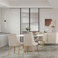 Round Stone Dining Table Luxury Style Pedestal Casual Furniture for Home Clearhalo ' dining_table' 'Dining Tables & Seating' 'Dining Tables' 'furn' 'furn_dining_table' 'Furniture' 'furniture_dining_table' 'Kitchen & Dining Furniture' 'kitchen&dining_furn' 'kitchen' 'kitchen_dining_table' 1200x1200_4a1734eb-5f52-4703-aee7-f04d9858e0f0