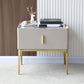 Contemporary Drawer Storage Wooden Bed Nightstand for Bedroom