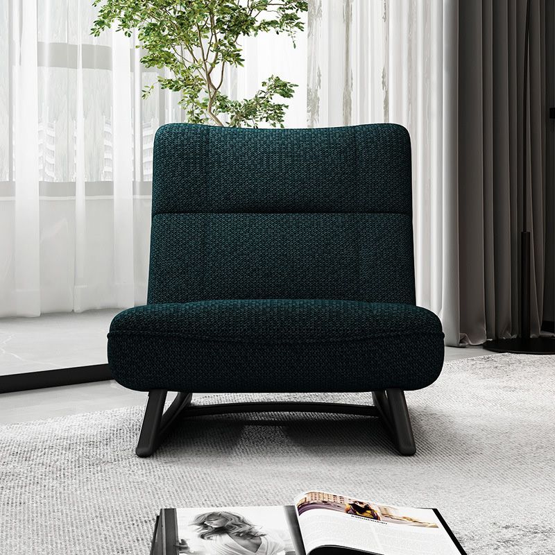 Fixed Back Sled Slipper Chair Solid Color Mid-century Modern Lounge Chair Clearhalo 'Accent Chairs' 'accent_chairs' 'Chairs & Seating' 'furn' 'furn_accent_chairs' 'Furniture' 'Living Room Furniture' 1200x1200_4a17b76f-8b5c-4f52-9f69-a70300127eab