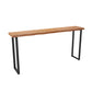 Juego de mesa de pub rectangular moderno de 1/2/3 piezas Juego de mesa de bistró de madera maciza