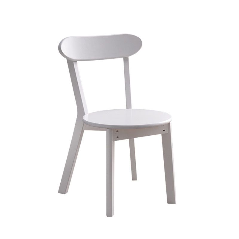 Contemporary Style Open Back Chairs Wood Kitchen Armless Chair Clearhalo 'Dining Chairs' 'Dining Tables & Seating' 'dining_chair' 'furn' 'furn_dining_chair' 'Furniture' 'furniture_dining_chair' 'Kitchen & Dining Furniture' 1200x1200_4a19df6e-34ef-4c2b-8a9e-a1e7d696bd51
