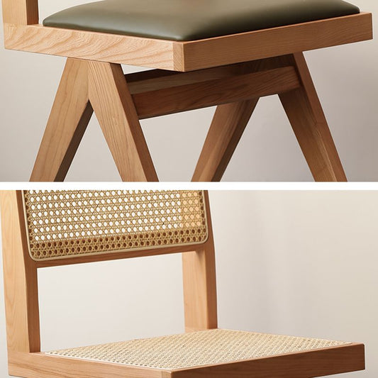 Traditional Dining Chair Wooden Open Back Side Chair for Home Clearhalo 'Dining Chairs' 'Dining Tables & Seating' 'dining_chair' 'furn' 'furn_dining_chair' 'Furniture' 'Kitchen & Dining Furniture' 1200x1200_4a19e320-e5bd-49e3-b714-be921fffa8f5