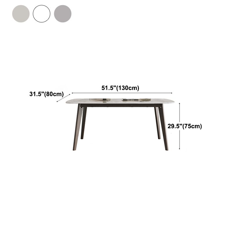 Modern Sintered Stone Dining Table Rectangle Dining Table for Dining Room Clearhalo ' dining_table' 'Dining Tables & Seating' 'Dining Tables' 'furn' 'furn_dining_table' 'Furniture' 'furniture_dining_table' 'Kitchen & Dining Furniture' 'kitchen&dining_furn' 'kitchen' 'kitchen_dining_table' 1200x1200_4a1d2ea9-37c0-4687-b35d-d756653f8622