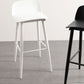 Contemporary Plastic Low Back Armless Bar Stools with Metal Base Clearhalo 'Bar Furniture' 'Bar Stools' 'bar_stools' 'furn' 'furn_bar_stools' 'Furniture' 'Kitchen & Dining Furniture' 1200x1200_4a1e6685-7276-4907-bf66-3e54d58badc7