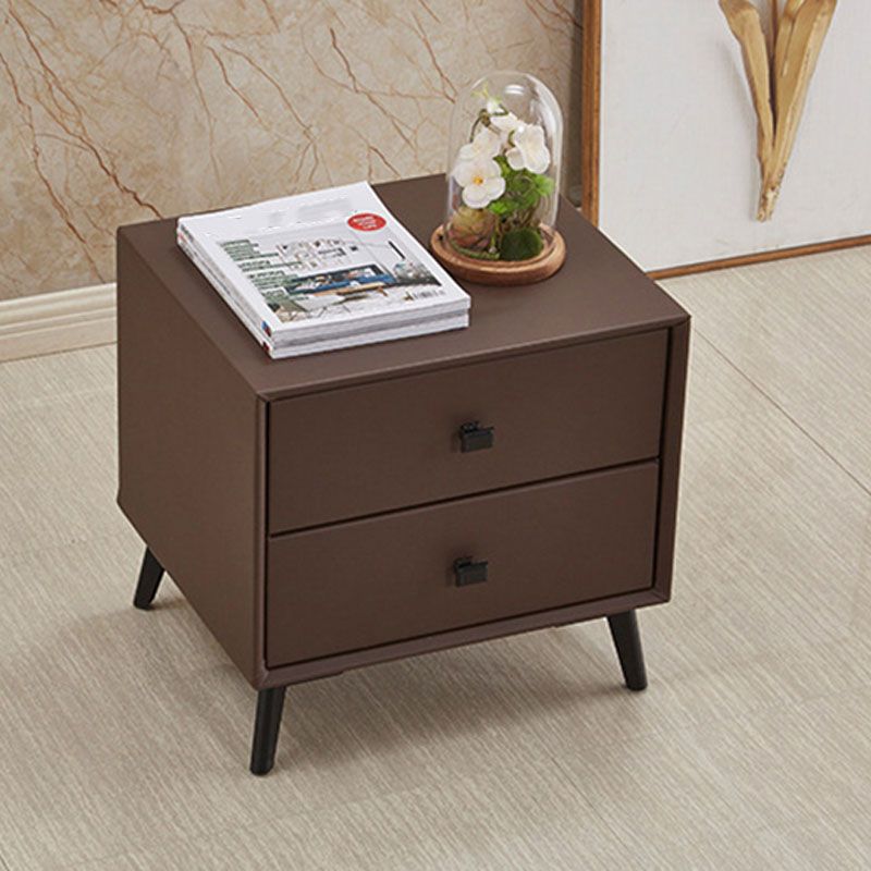 18.5" Tall Solid Wood Night Table Legs Included Bed Nightstand with 2 Drawers Clearhalo 'Bedroom Furniture' 'furn' 'furn_night_stand' 'Furniture' 'night_stand' 'Nightstands' 1200x1200_4a255244-7127-4364-87f5-ce85b9568ab3