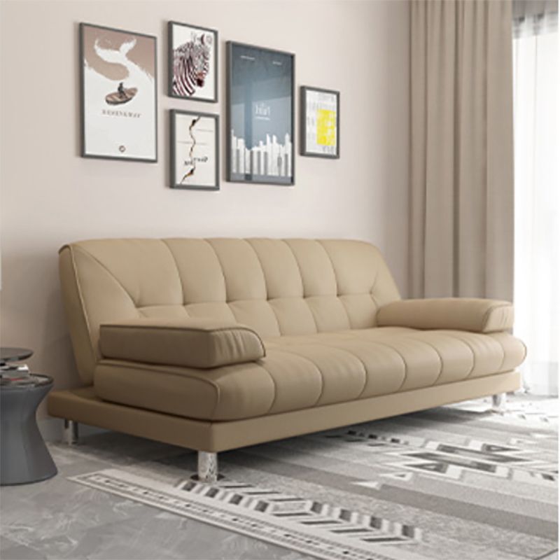 Pure Color Sofa Pillow Top Arm Reclining Loveseat Sofa for Living Room Clearhalo 'furn' 'furn_sofas' 'Furniture' 'furniture_sofas' 'kitchen' 'kitchen_sofas' 'Living Room Furniture' 'Sofa' 'sofas' 1200x1200_4a25a4a4-ff6c-43ca-a2d9-5c238aa555f2