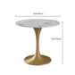 Modern Style Sintered Stone Dining Table Set White 1/2/4/5 Pieces Dining Set for Home Use Clearhalo 'Dining Room Sets' 'Dining Tables & Seating' 'dining_room_set' 'furn' 'furn_dining_room_set' 'Furniture' 'Kitchen & Dining Furniture' 1200x1200_4a2b09a6-1bfa-47ba-98ba-7ef50c93abbb