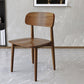 Nordic Style Armless Chair Wood Open Back Dining Side Chair in Walnut for Kitchen Clearhalo 'Dining Chairs' 'Dining Tables & Seating' 'dining_chair' 'furn' 'furn_dining_chair' 'Furniture' 'furniture_dining_chair' 'Kitchen & Dining Furniture' 1200x1200_4a2d33cc-34f5-4821-a370-e2d4221994a7