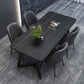 Ensemble de salle à manger 1/5/7 pièces, ensemble de Table rectangulaire contemporain en pierre frittée