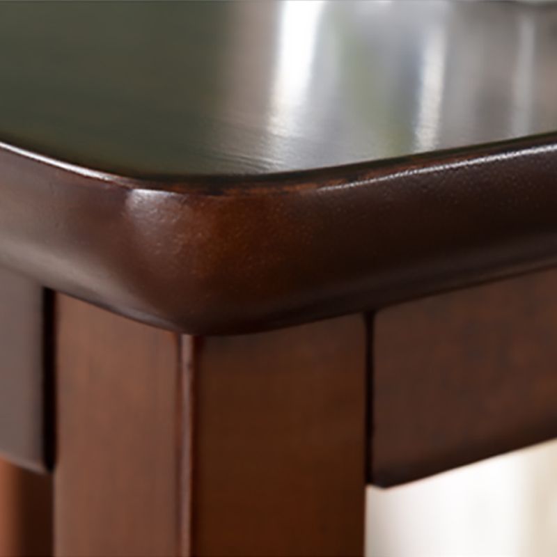 Country Wooden Table Top End Table One Shelf Side Table With Four Legs Clearhalo 'Coffee & Accent Tables' 'End & Side Tables' 'end_side_table' 'end_side_tables' 'furn' 'furn_end_side_tables' 'Furniture' 'furniture_end_side_table' 'Living Room Furniture' 1200x1200_4a2ffb7d-fc2c-4430-bc5d-bca24409d0d4