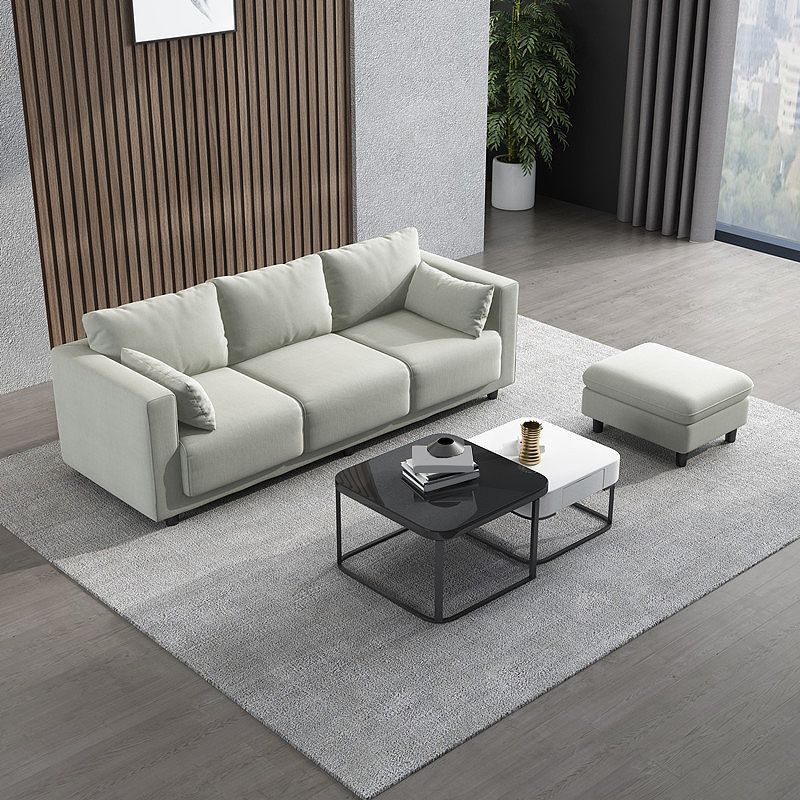Scandinavian Removable Cushions Square Arm Sofa/Sectional  for Living Room