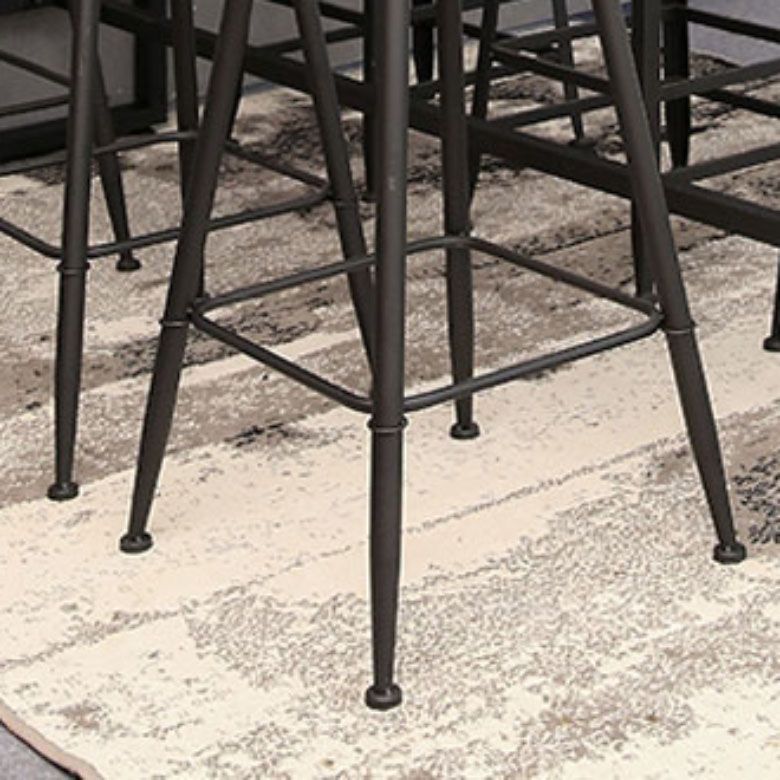 Contemporary Bar Stools Armless Dining Stools with Black Metal Base Clearhalo 'Bar Furniture' 'Bar Stools' 'bar_stools' 'furn' 'furn_bar_stools' 'Furniture' 'Kitchen & Dining Furniture' 1200x1200_4a314d2e-8f45-4c82-b48d-de447ba0deb8