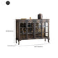 Traditional Curio Cabinet Solid Wood Glass Doors Display Stand Clearhalo 'Display & China Cabinets' 'display_china_cabinets' 'furn' 'furn_display_china_cabinets' 'Furniture' 'Kitchen & Dining Furniture' 1200x1200_4a34bac7-6012-40d6-972b-1ab02fc00f5d