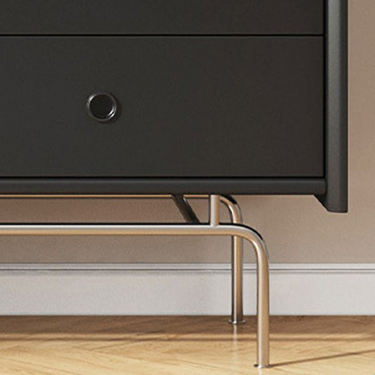 Horizontal Double Dresser Contemporary Dresser with Storage for Home