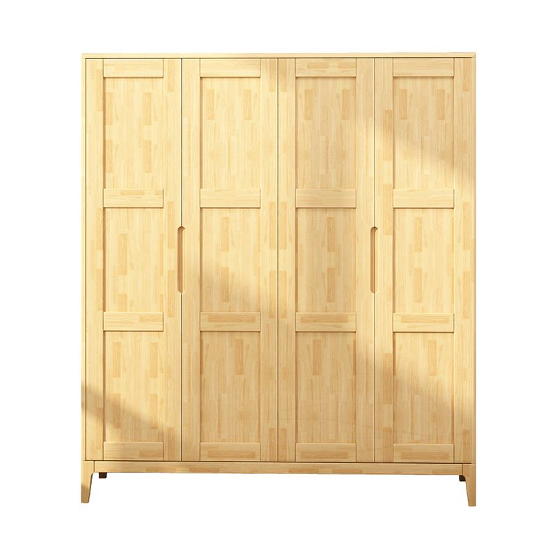 Rubberwood Bedroom Storage Cabinet Traditional Matte Finish Cabinet Clearhalo 'Armoires & Wardrobes' 'armoires_wardrobes' 'Bedroom Furniture' 'furn' 'furn_armoires_wardrobes' 'Furniture' 1200x1200_4a3658c2-a273-4ca6-8e85-f50e0acaf7f7