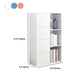 Pavimento moderno libro shlef con porte chiuse indietro da 9,45 "W in legno per soggiorno