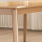 Minimalist Kitchen Solid Wood Dining Table Rectangle Standard Dining Table with 4 Legs Base Clearhalo ' dining_table' 'Dining Tables & Seating' 'Dining Tables' 'furn' 'furn_dining_table' 'Furniture' 'furniture_dining_table' 'Kitchen & Dining Furniture' 'kitchen&dining_furn' 'kitchen' 'kitchen_dining_table' 1200x1200_4a3c731e-dbbf-44a4-9d0d-526b407a29b9