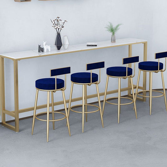 Rectangle Sintered Stone Bar Table Modern Dining Table for Kitchen Living Room Coffee Room