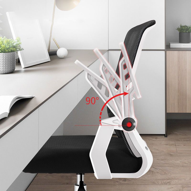 Hoher Rückenstuhl für zeitgenössische verstellbare Waffenbüros mit Rädern