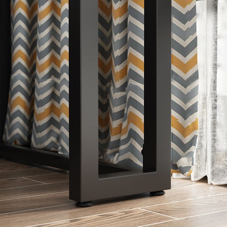 Corner Desk Modern Style SLATE Top Black Metal Legs for Bedroom Clearhalo 'furn' 'furn_office_desk' 'Furniture' 'furniture_office_desk' 'Office Desks' 'Office Furniture' 'office_desk' 1200x1200_4a48a7a4-664f-42a7-8945-f55b191164d4