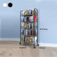 Steel Industrial Etagere Bookshelf Open Vertical Bookshelf with Caster Wheels Clearhalo 'Bookcases' 'furn' 'furn_bookcases' 'Furniture' 'furniture_bookcases' 'kitchen' 'kitchen_bookcases' 'Living Room Furniture' 'Office Furniture' 1200x1200_4a4c82b4-67ee-4040-884c-e210815c49e8
