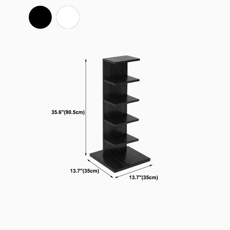 Vertical with Shelves Shelf Bookcase Stackable Engineered Wood Bookcase 13.8" Wide Clearhalo 'Bookcases' 'furn' 'furn_bookcases' 'Furniture' 'Office Furniture' 1200x1200_4a4f062f-0706-4862-ae78-70864e9c14e3