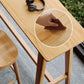 Rectangle Bar Pub Table Set 1/4 Pcs Solid Wood Bar Table and Backless Stools Clearhalo 'Bar Furniture' 'furn' 'furn_home_bar_bar_sets' 'Furniture' 'Home Bars & Bar Sets' 'home_bar_bar_sets' 'Kitchen & Dining Furniture' 1200x1200_4a4f2c2c-0bab-4f7e-8ee8-8b9a3a2e1e7e