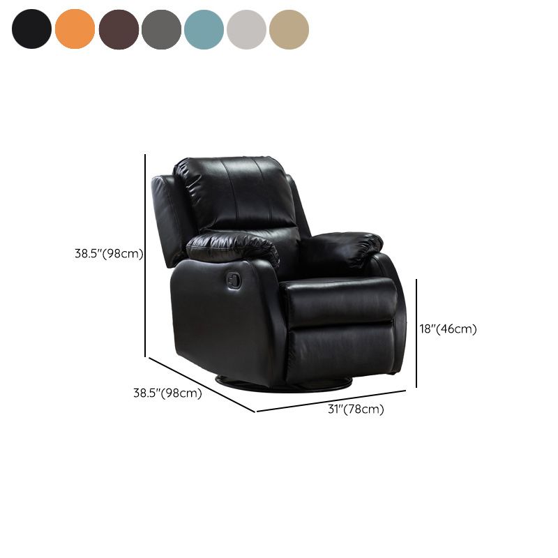 30.7" Wide Standard Recliner Manual-Push Botton Recliner Chair