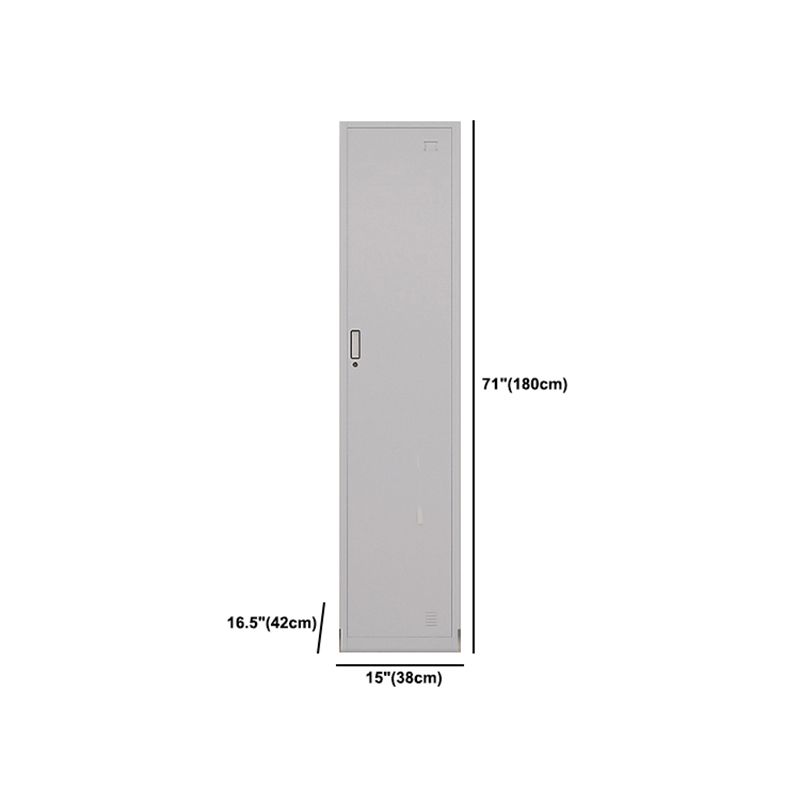 Contemporary Hinged Wardrobe Cabinet Steel Wardrobe Closet for Home