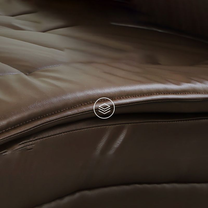 Contemporary Armless Accent Chair Faux Leather Reclining Chaise Clearhalo 'Chairs & Seating' 'Chaise Lounge' 'chaise_lounge' 'furn' 'furn_chaise_lounge' 'Furniture' 'Living Room Furniture' 1200x1200_4a51d74b-6392-4106-b632-acd1fa6476cf