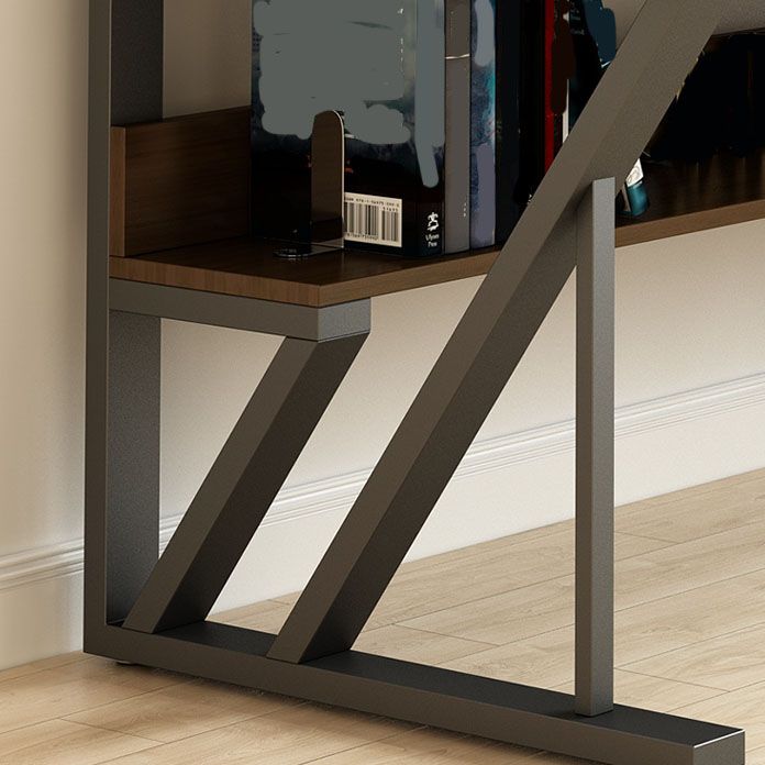 Industrial Style Office Desk Rectangular Wooden Home Writing Desk Clearhalo 'furn' 'furn_office_desk' 'Furniture' 'furniture_office_desk' 'Office Desks' 'Office Furniture' 'office_desk' 1200x1200_4a57c3d0-2a5c-4f5c-a1fc-db0f8bcd062f