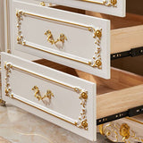 Sideboard Sideboard in pietra a 2 porte in stile glam per soggiorno