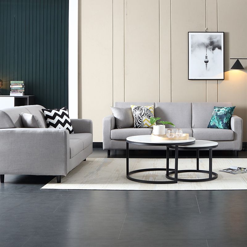 Linage carré contemporain carré canapé standard canapé lavable pour le salon