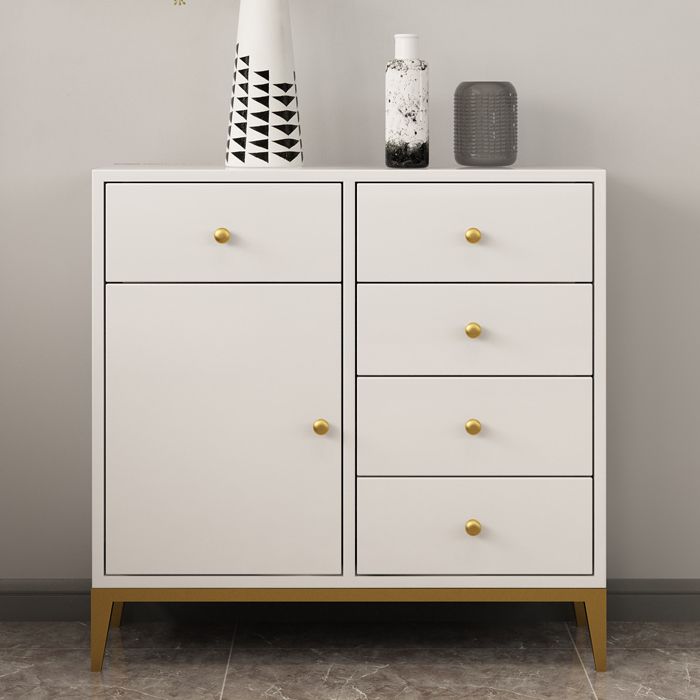 Pine Wood Kitchen Sideboard Cabinet Modern Credenza with Drawer and Storage Clearhalo 'buffet_sideboard' 'Buffets & Sideboards' 'furn' 'furn_buffet_sideboard' 'Furniture' 'furniture_buffet_sideboard' 'Kitchen & Dining Furniture' 1200x1200_4a5ee9e6-d3f6-4181-b915-64f13c44bfb9