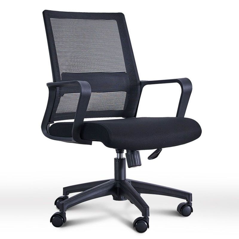 Swivel Fixed Arms Chair Breathable AirGrid Seat and Back Office Chair Clearhalo 'furn' 'furn_office_chair' 'Furniture' 'Office Chairs' 'Office Furniture' 'office_chair' 1200x1200_4a5f4d96-fd0b-406e-a6f8-fd59c2198e3c